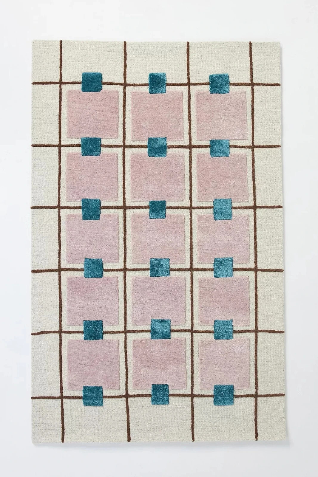Styles Handmade Wool Silk Tufted Modern Abstract Design Area Rug & Carpet gallery