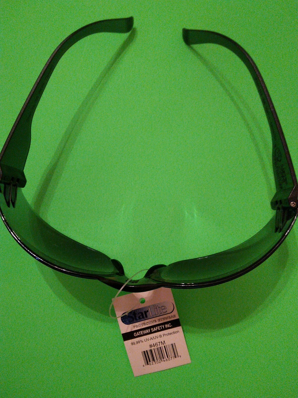 GATEWAY SAFETY STARLITE PROTECTIVE EYEWEAR GOLD MIRROR WRAP AROUND 467M NWT gallery