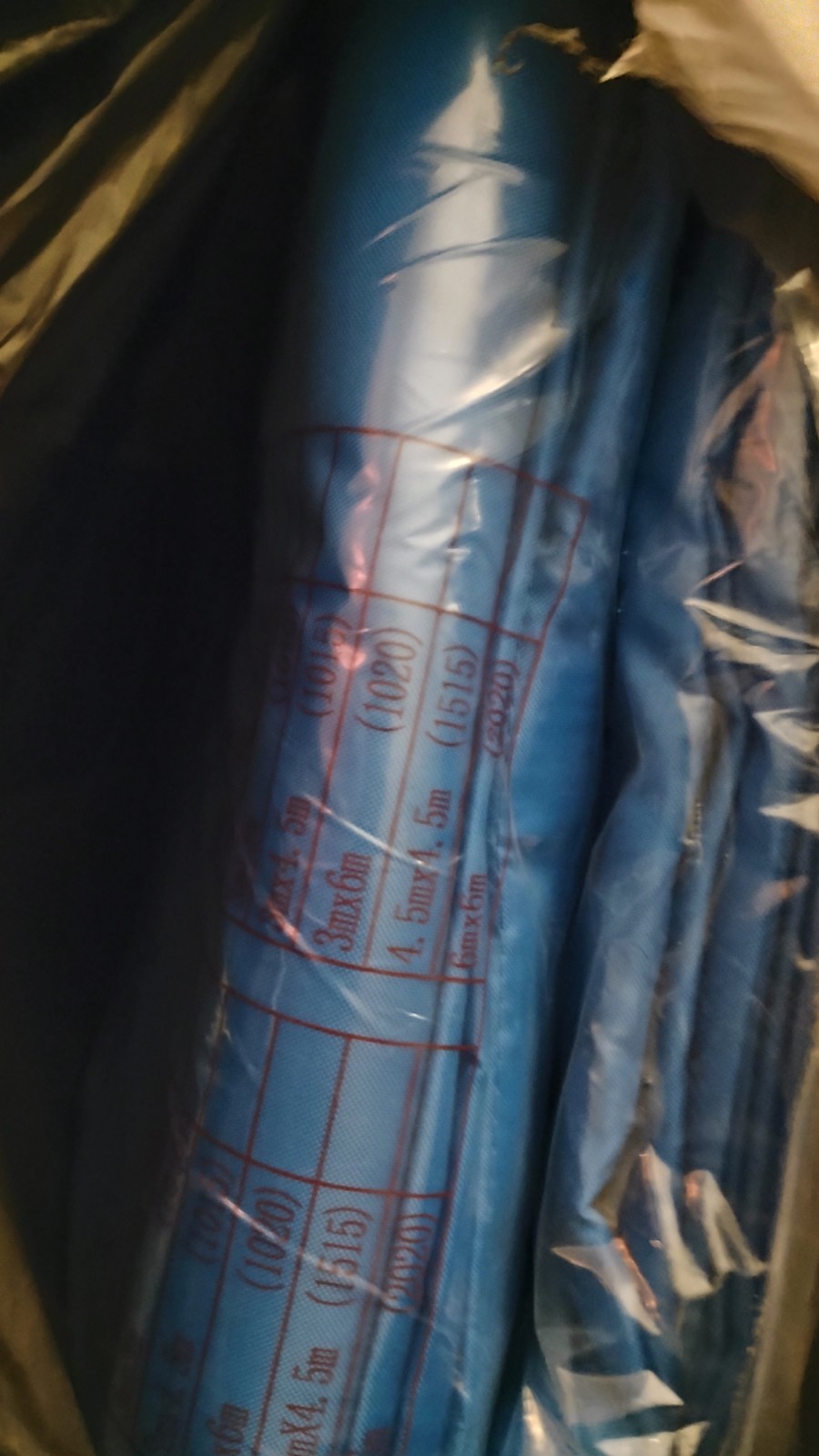 Eurmax 10x20 Blue Replacement Canopy Top with Rolling Bag gallery