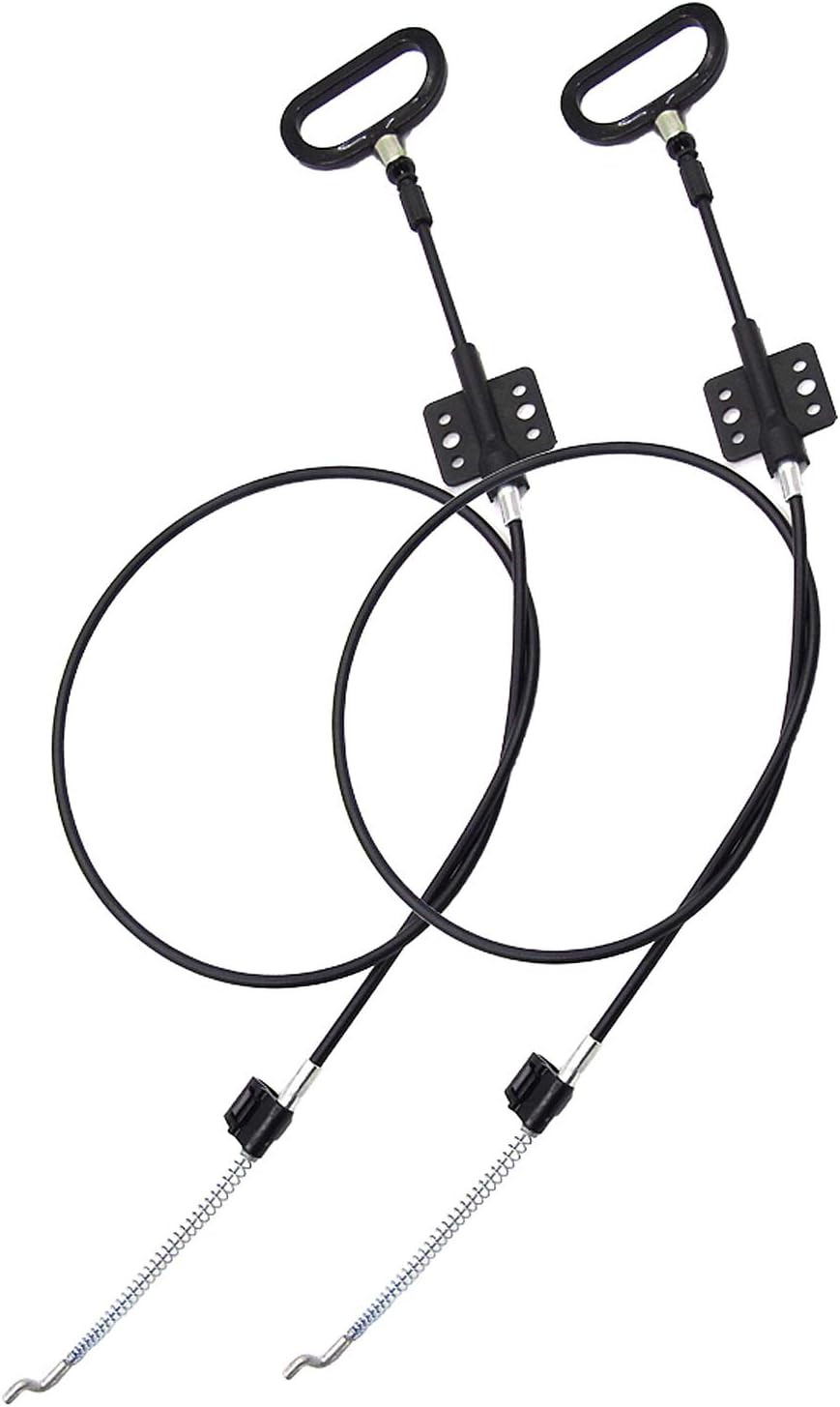 2 Pack Recliner Release Cable Replacement D Ring Pull Handle 4.75 Exposed gallery
