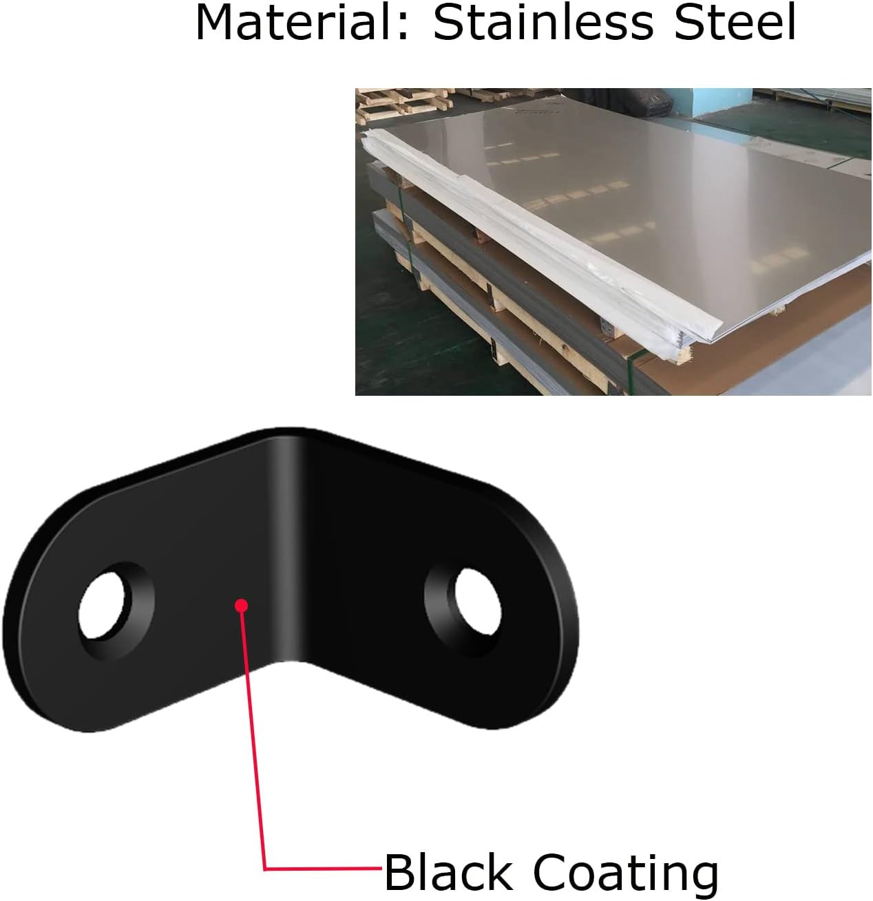 Corner Brace, L Bracket, Corner Bracket,Stainless Steel Brackets,Small Angle Bra gallery