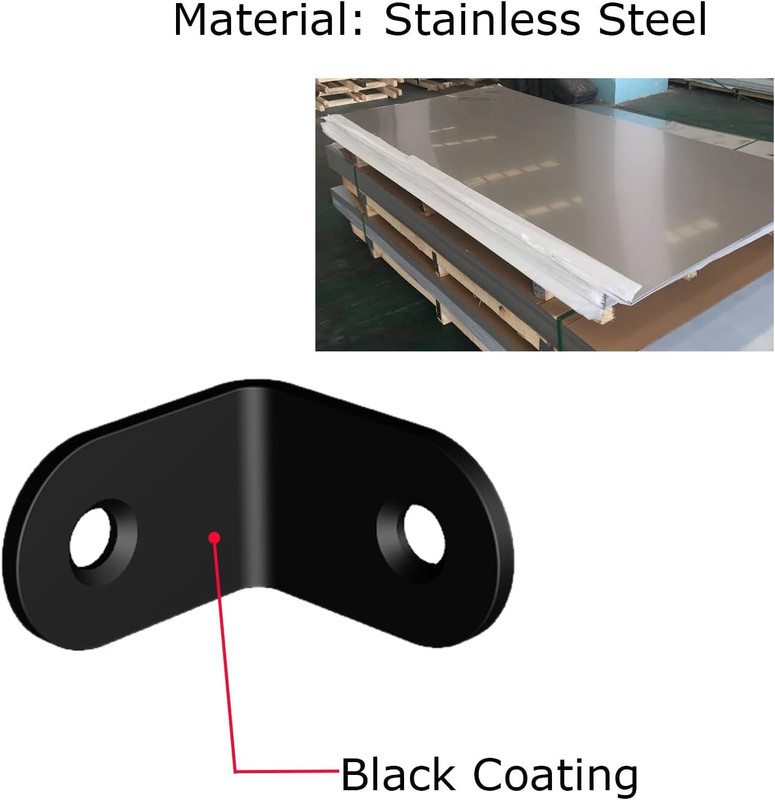 Corner Brace, L Bracket, Corner Bracket,Stainless Steel Brackets,Small Angle Bra gallery
