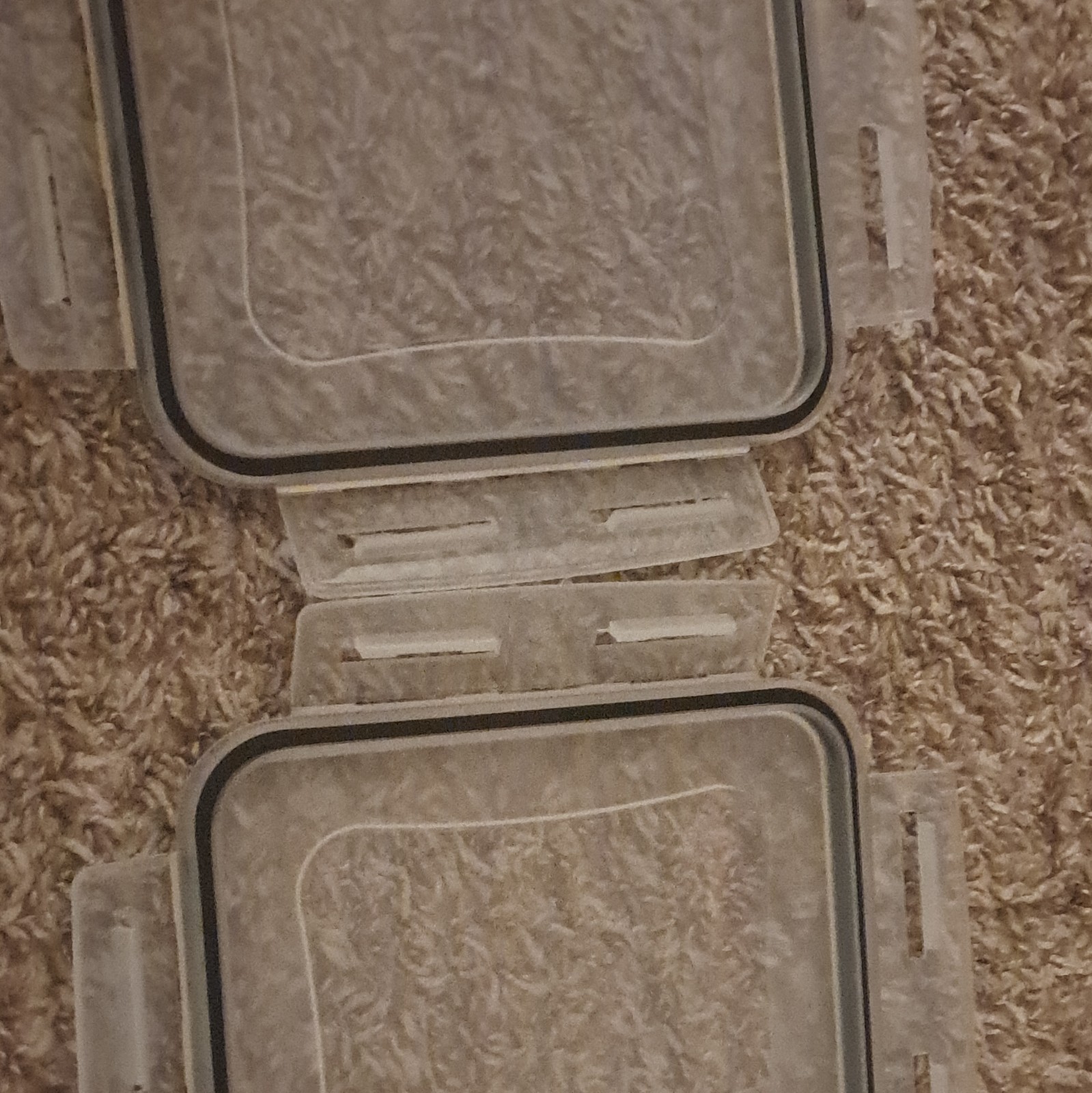 Clear Plastic Rectangular Storage Container Set, 2 Pack, Snap Lids, Stackable gallery