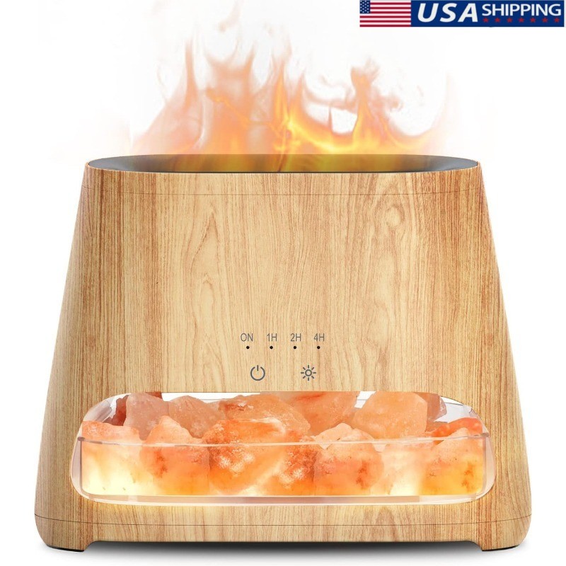 Essential Oil Aromatherapy Diffuser 2 in 1 for salt therapy & aromatherapy Timer gallery