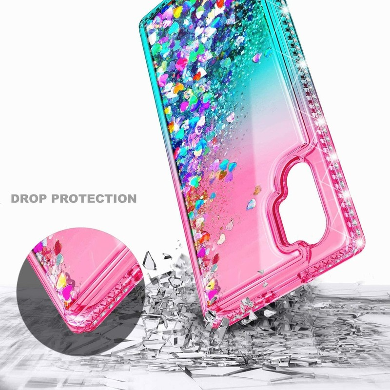 For Samsung Galaxy Note 10 10+ Plus Glitter Case Ring Holder w/ Screen Protector gallery