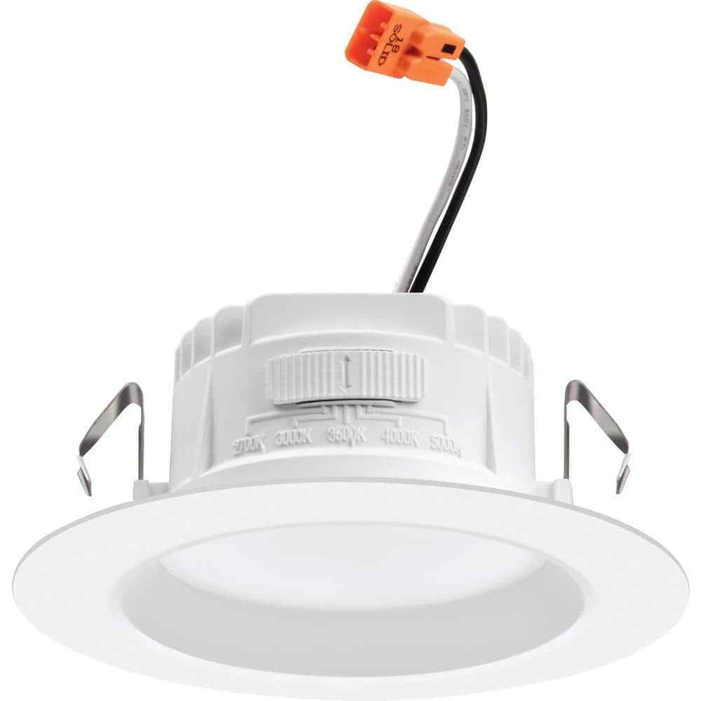 Juno Contractor Select RB4S 4 in. Selectable CCT Integrated LED White Smooth gallery
