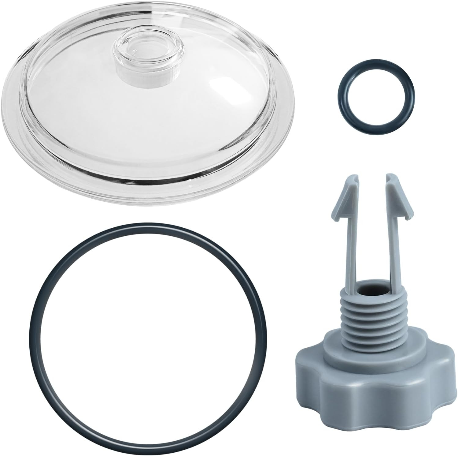 28645EG Pool Leaf Trap Cover Lid 5 Inch Have O-Ring, Valve, Fit for Intex 12 Inc gallery