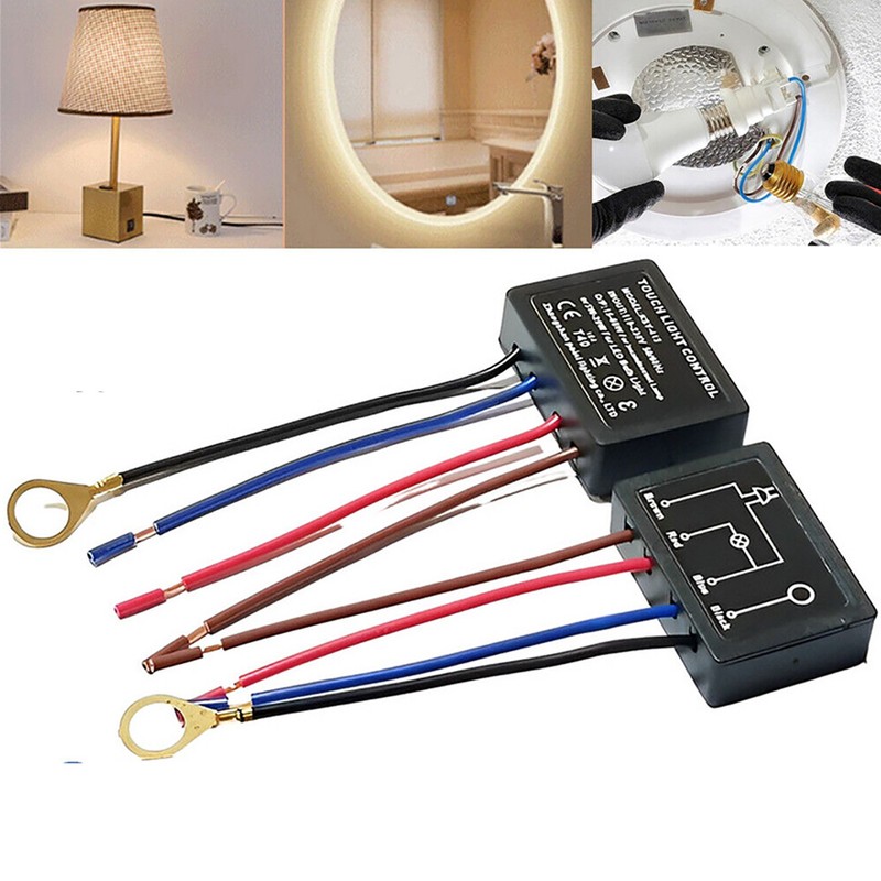 2Pcs Table light Dimmer Touch Control Sensor Module for LED Bulb Lamp Switch gallery