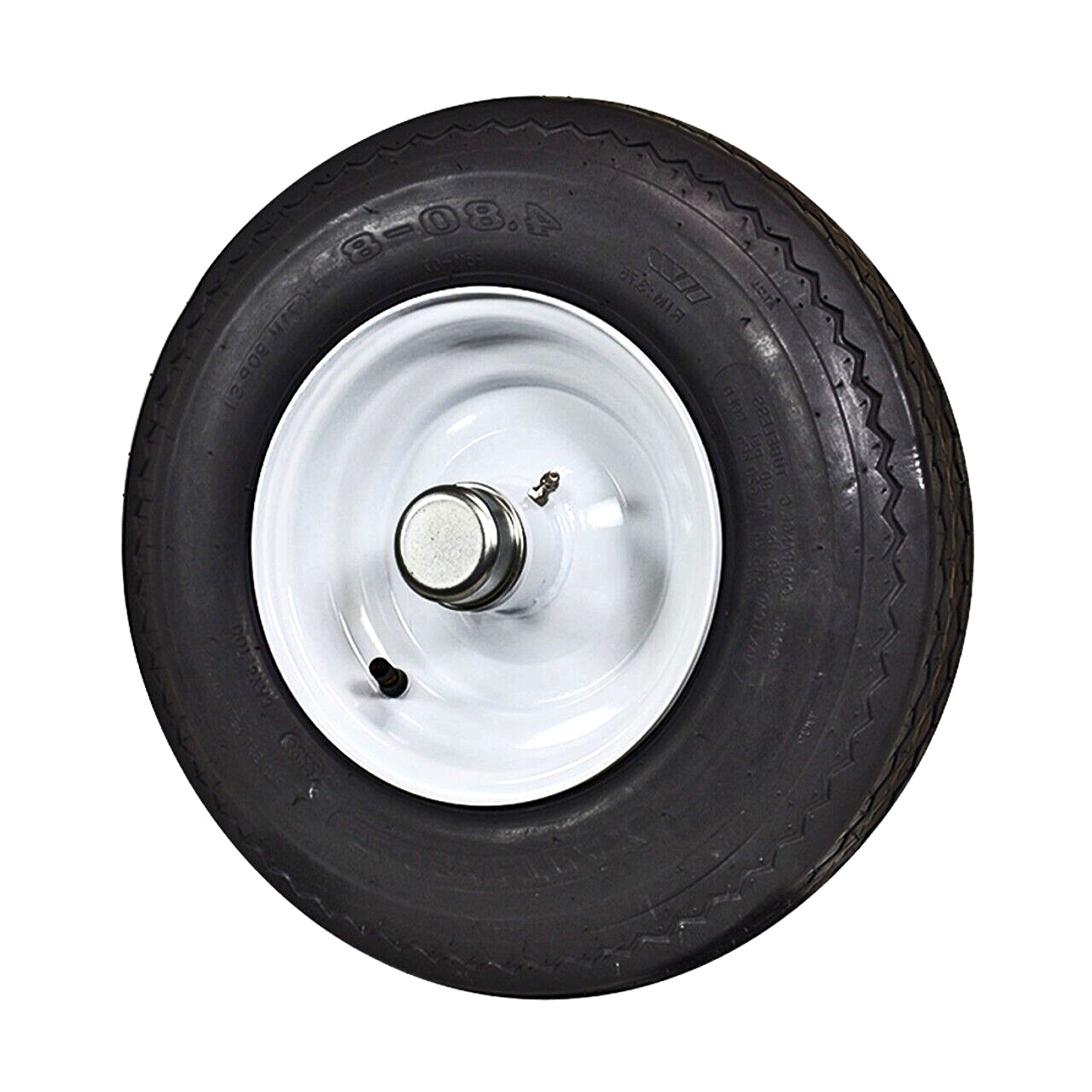 Log Splitter Wheel on 4.80 – 8 Load Range C Tire - 1" Center Bearing gallery