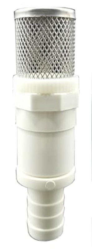 1/2" Pipe Strainer, Mesh Filter Screen, Pond Pump Suction Inlet Protection gallery
