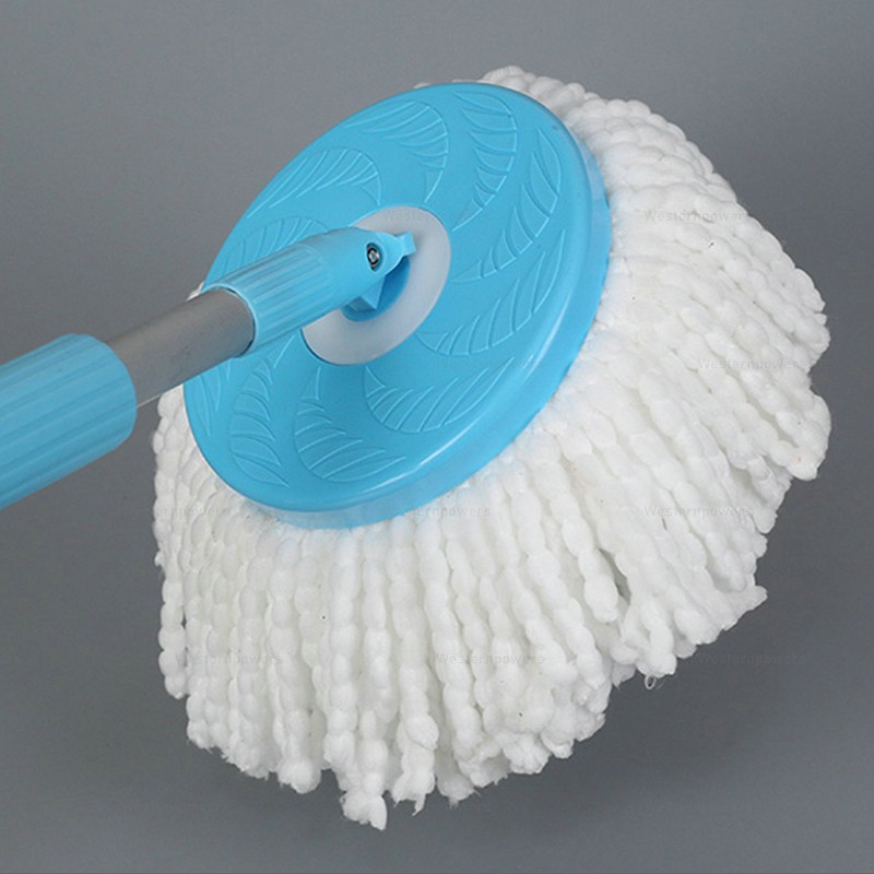 6 Pack Replacement Microfiber Mop Head Easy Cleaning Wring Refill for Spin Mop gallery