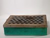 Custom hot block with 2-prong plug, 19.5 x 13 x 5 inches, loose frame as shown gallery