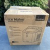 Silonn SLIM Countertop Ice Cubemaker 9 Cubes 2 Sizes 26lbs White Slim21w gallery