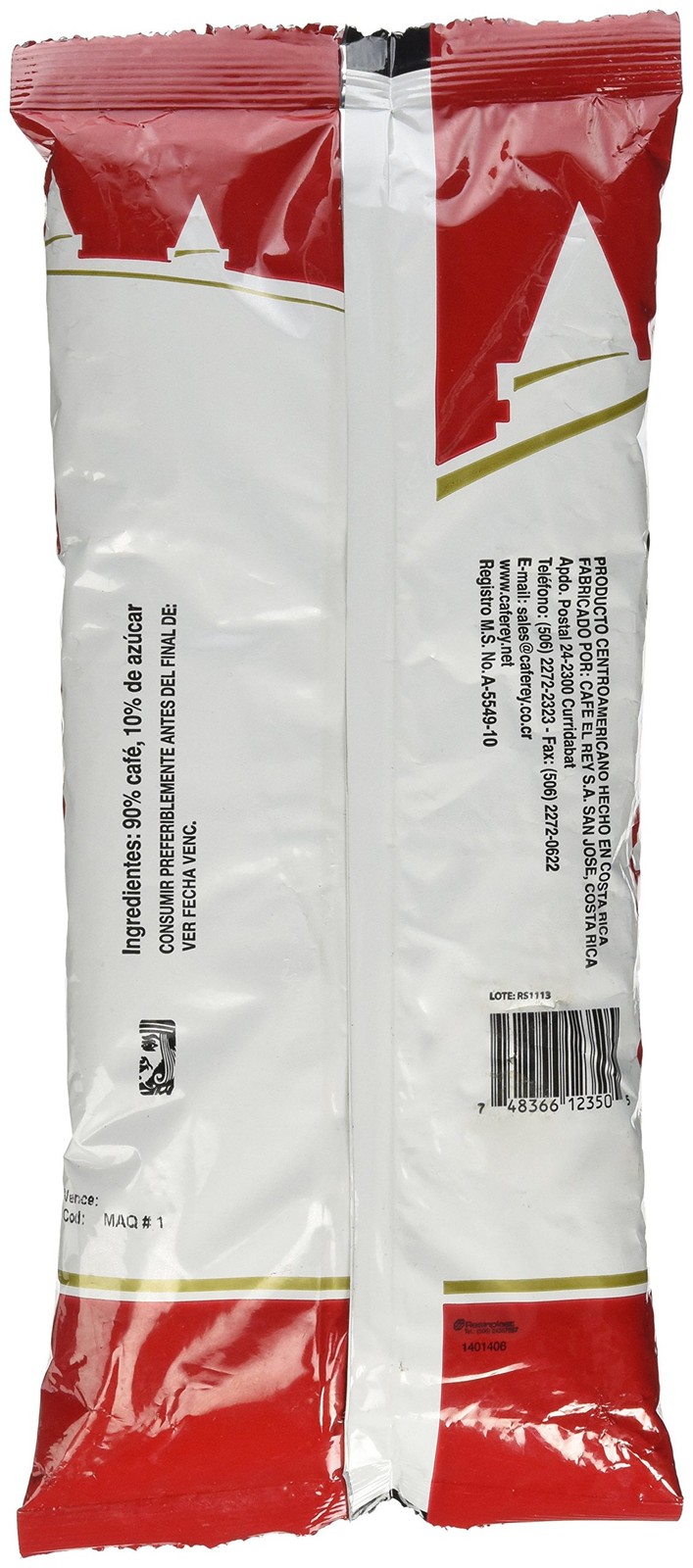Cafe Rey Tradicional Costa Rica Ground Coffee, 250 g 8.81 Ounce (Pack of 1) gallery