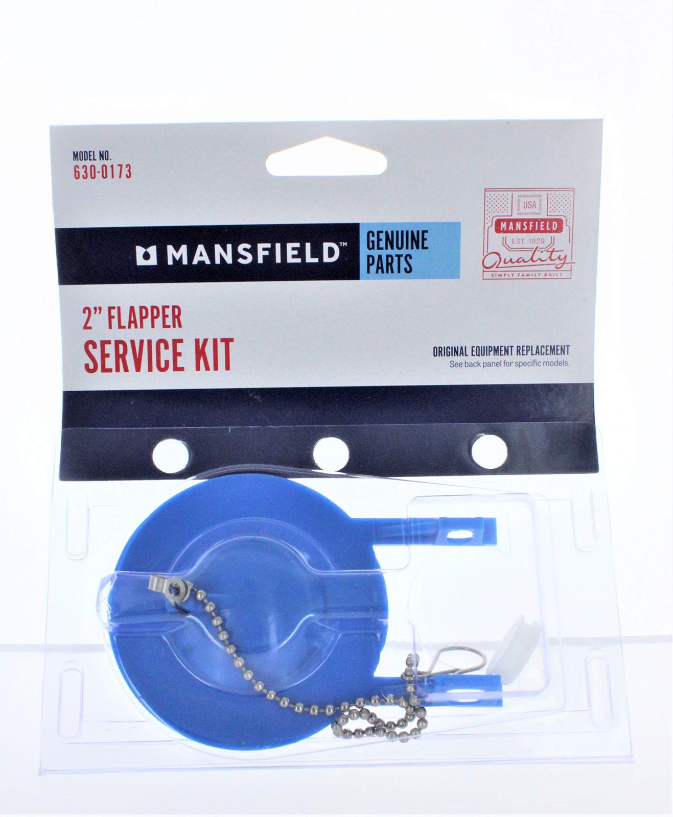 Mansfield UNIV Flapper KIT 2" MfrPartNo 630-0173 No Color gallery