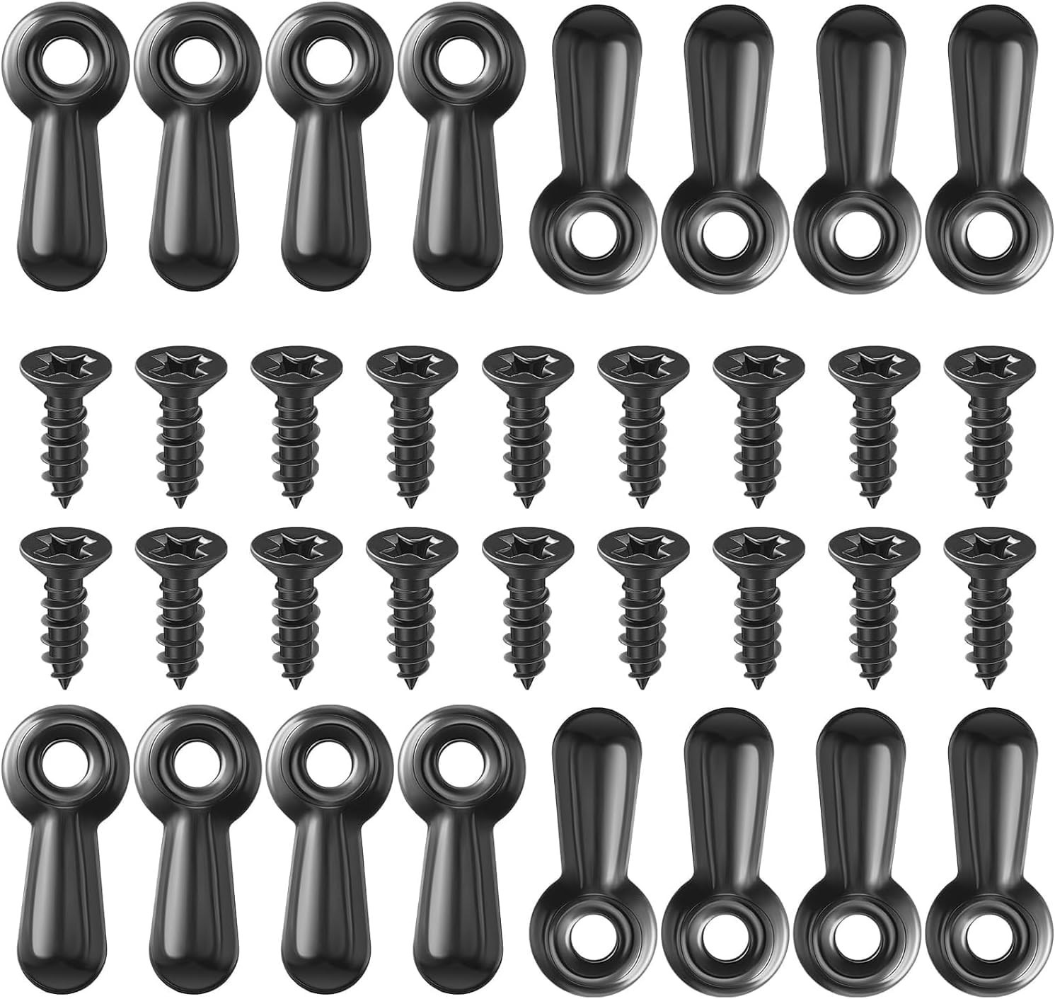 Picture Frame Turn Button Fasteners Set 100 PCS Picture Frame Backing Clips Pho gallery