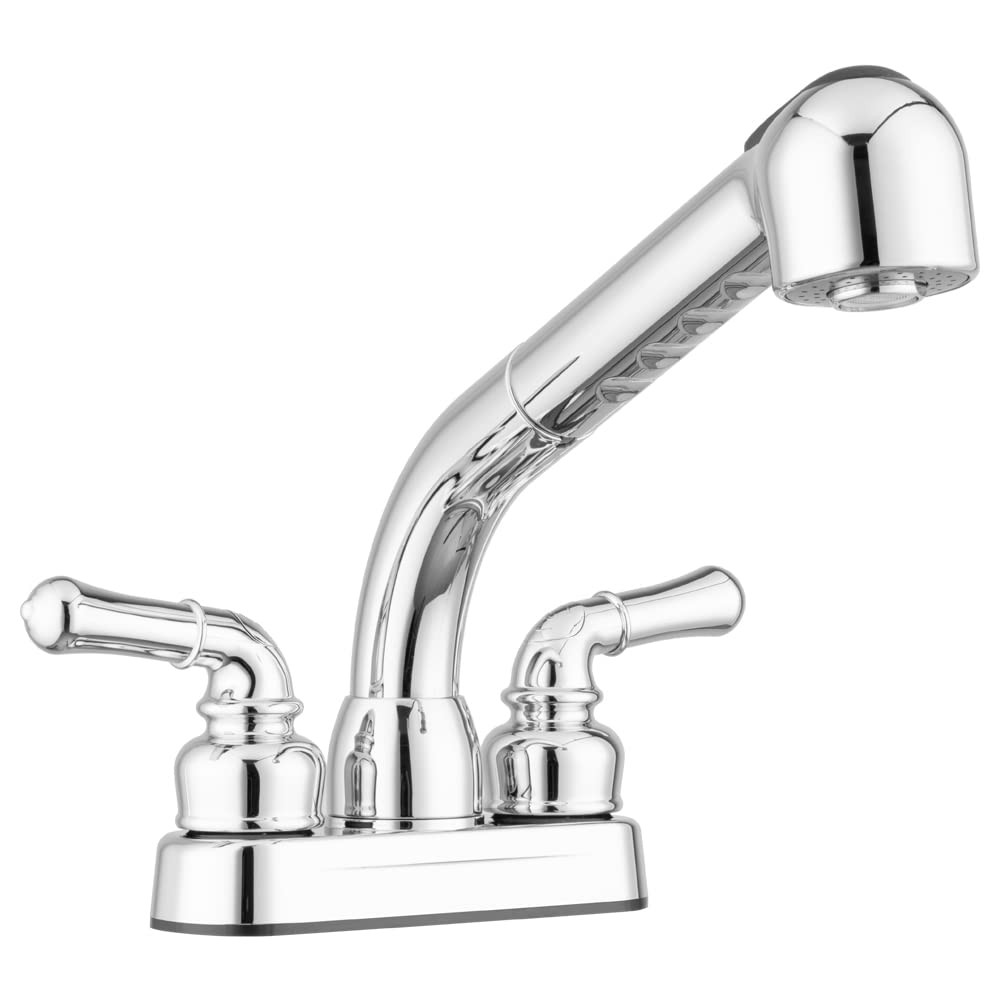 Utility Sink Faucet with Sprayer Laundry Room Faucet with Pull Out Sprayer gallery