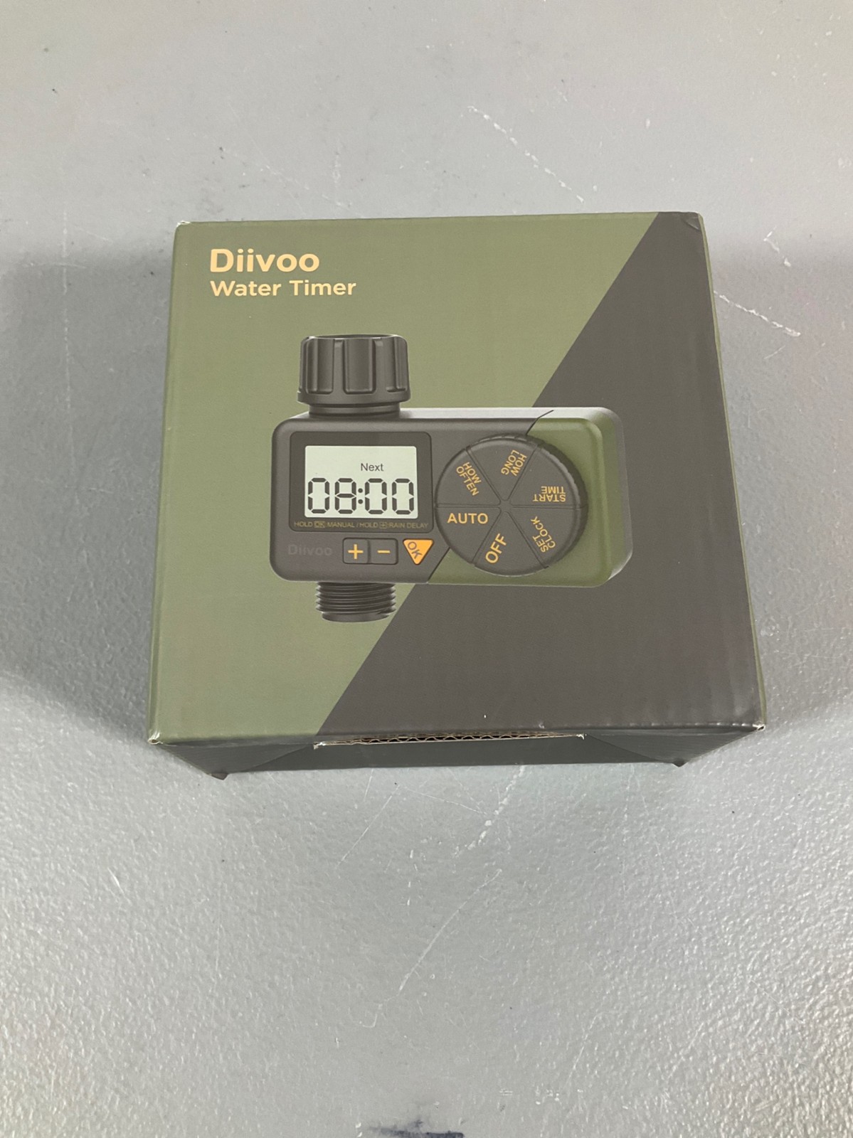 Diivoo WT-06 Digital Water Timer with IP54 Waterproof Rating, Handles up to 8bar gallery