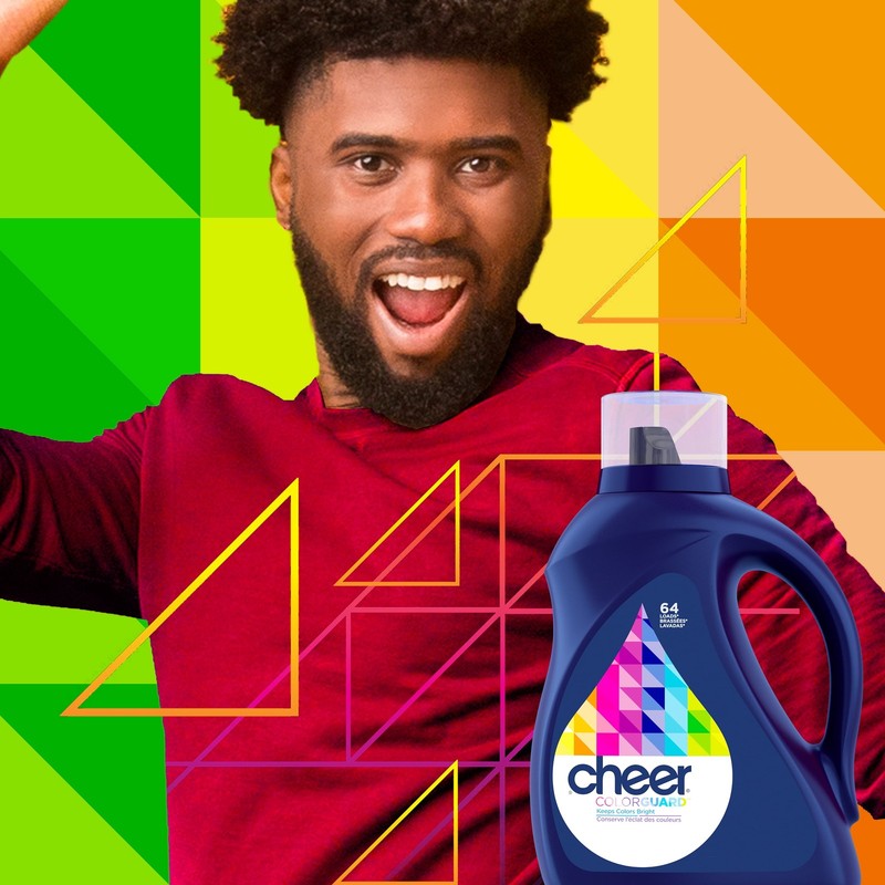Cheer Liquid Laundry Detergent, HE Compatible, 92 fl oz, 64 Loads gallery