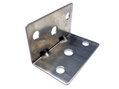 100 Pcs Pack Galvanized 90 Degree, Right Angle, L Shaped Corner Brackets
