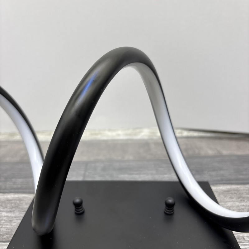 JONATHAN Y Scribble Metal Integrated Minimalist 7-in 1-Light, Matte Black {13} gallery