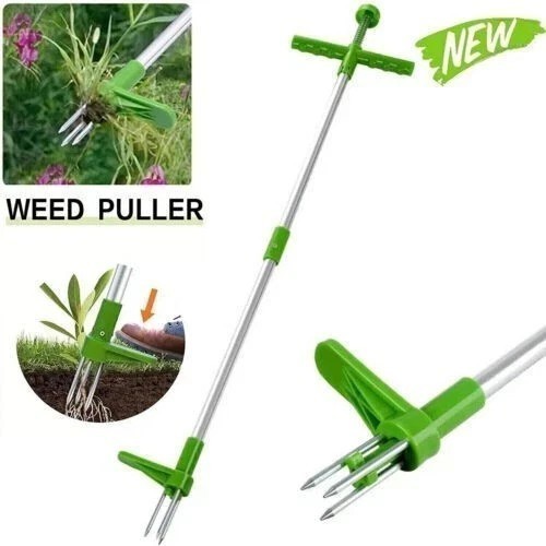 Weeder Root Remover Outdoor Long Handle Killer Weed Puller Removable Stand Up gallery