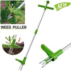 Weeder Root Remover Outdoor Long Handle Killer Weed Puller Removable Stand Up