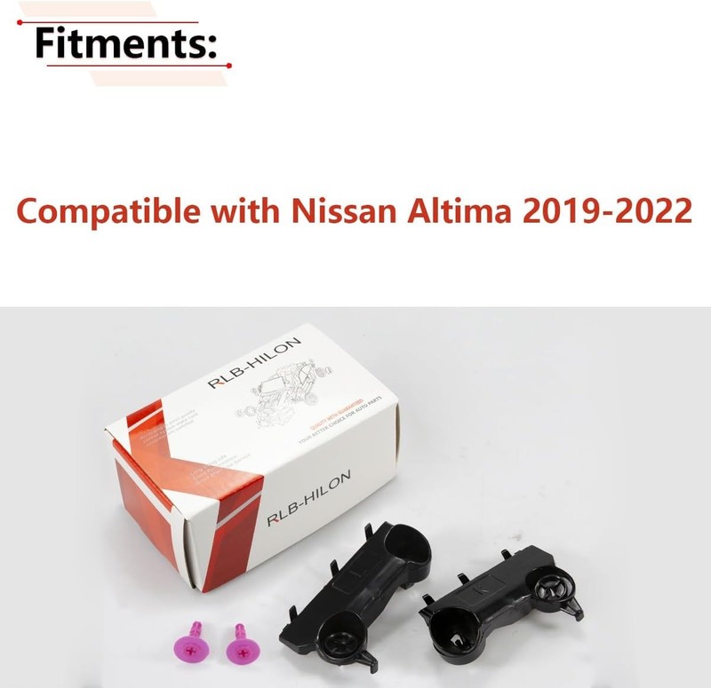 1Pair Front Bumper Bracket Compatible with Altima 2019 2020 2021 2022 2023 Year, gallery