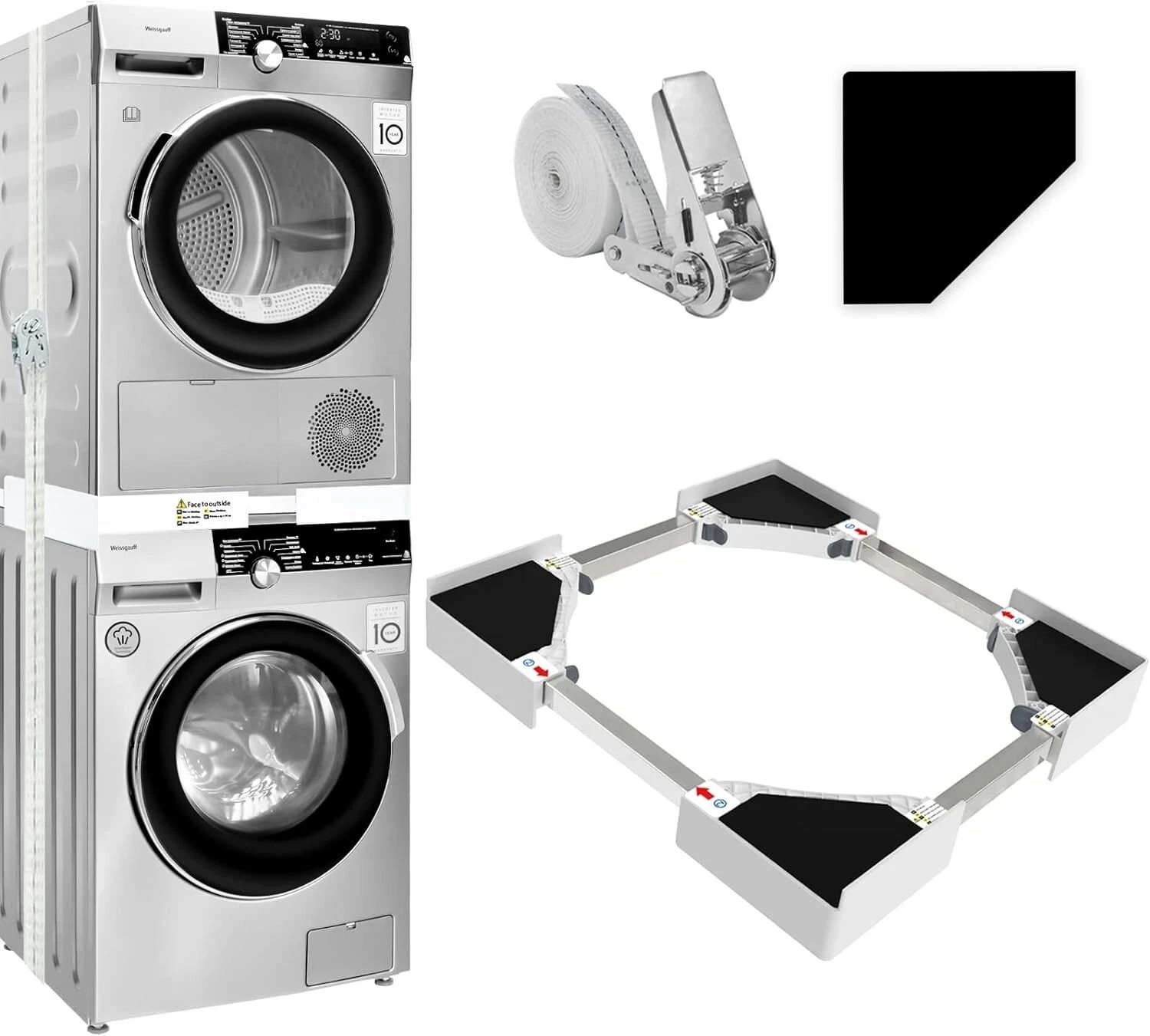 Universal Washer Dryer Stacking Kit Stacking gallery