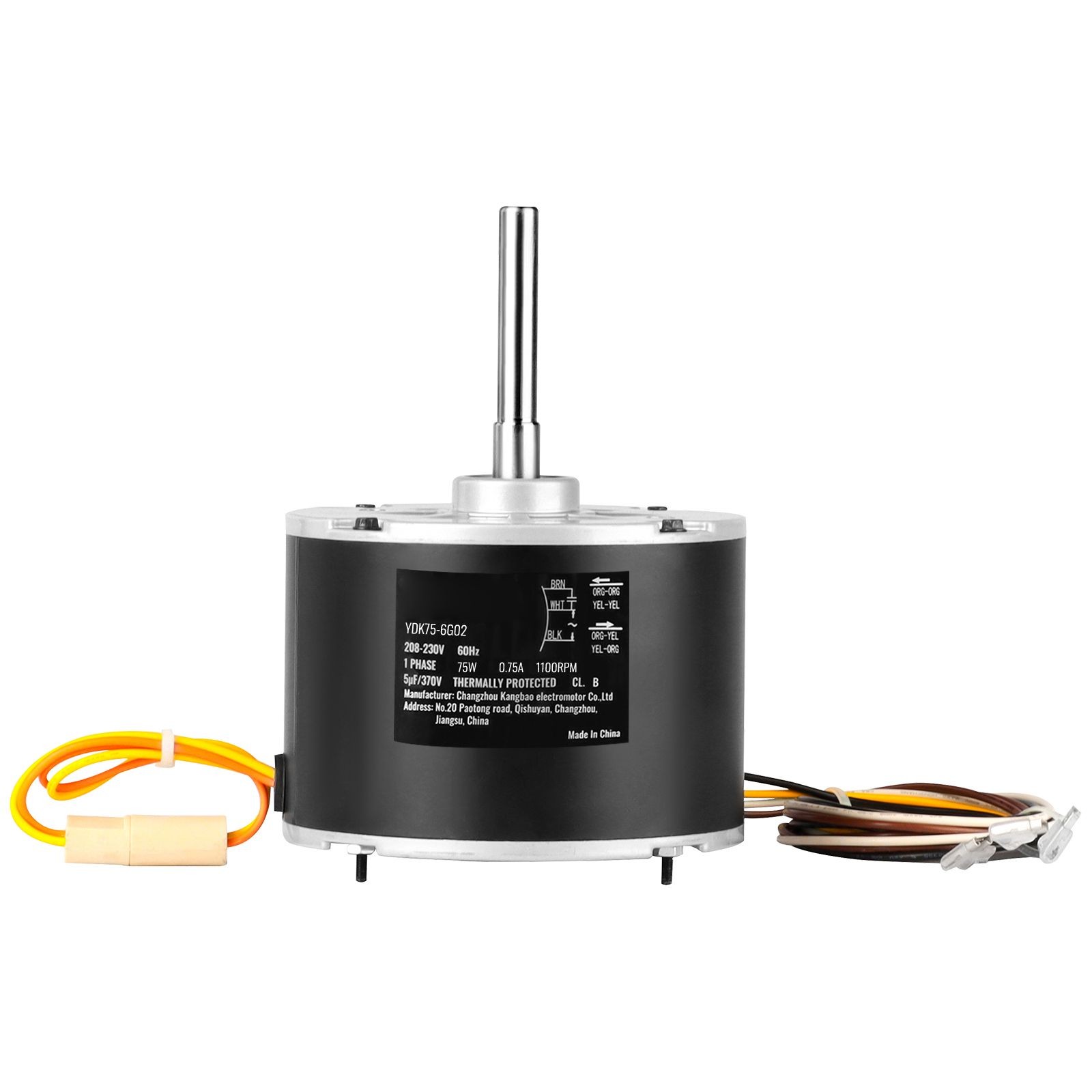 Condenser Fan Motor 5KCP39BGS069S, 5KCP39BGY915S, 1/ 10 HP 208 - 230V, 1100RPM gallery