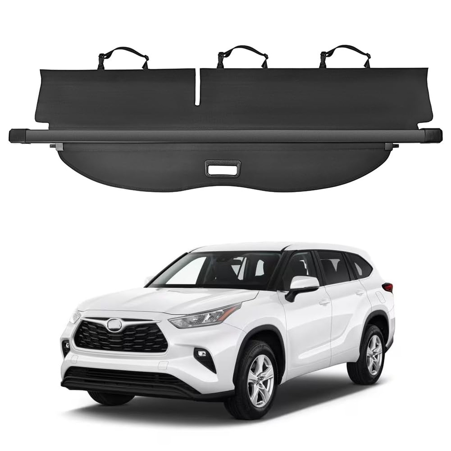 Vesul Cargo Cover for Toyota Highlander XLE AWD 2020-2026 Accessories,Securit... gallery