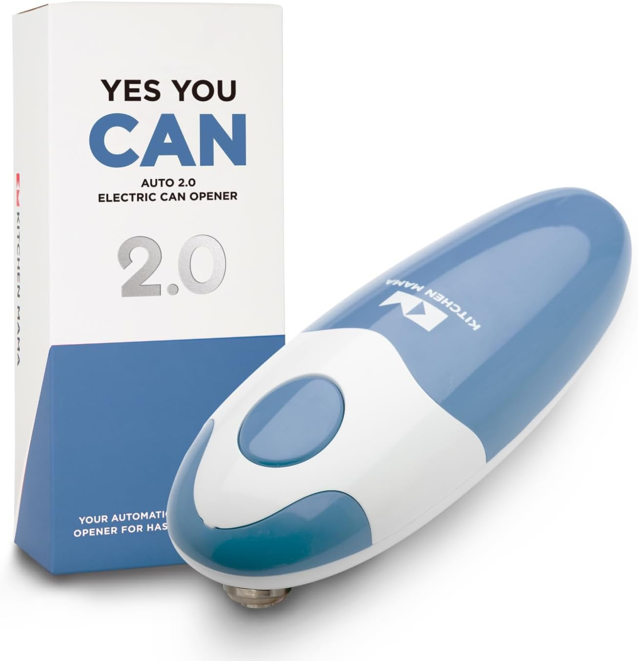 Kitchen Mama Auto 2.0 Electric Can Opener: Blade Opens Almost Any Can Pop or Sod gallery
