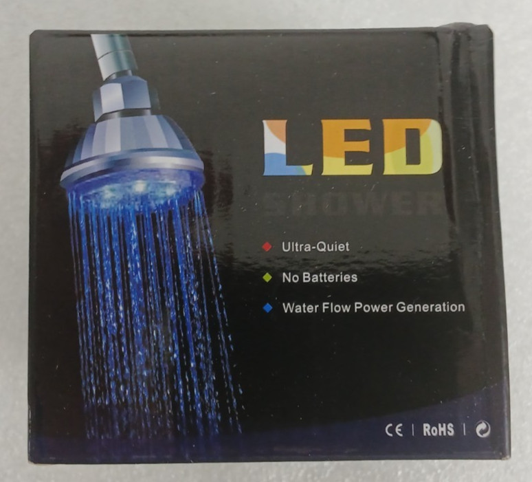 (New) LED Shower RGB Color RoHS (Temp Detectable) gallery