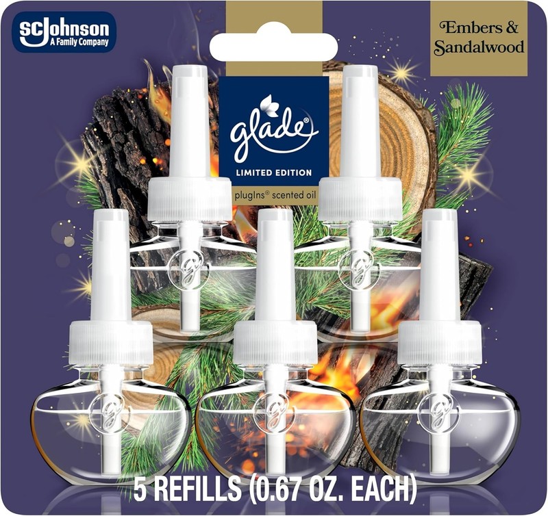 Transform Your Space with Glade PlugIns Refills - 5 Essential Oils, 60-Day Aroma gallery