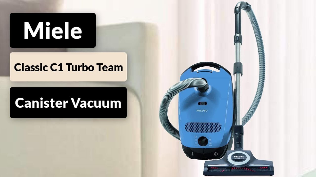 Miele Classic C1 TURBO TEAM Power Line Mystique Blue Vacuum Cleaner SBAN0 NEW gallery