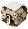 Cozy Cow Print Heated Throw Blanket - 5 Heat Levels, Auto-Off, 50x60 Inches gallery