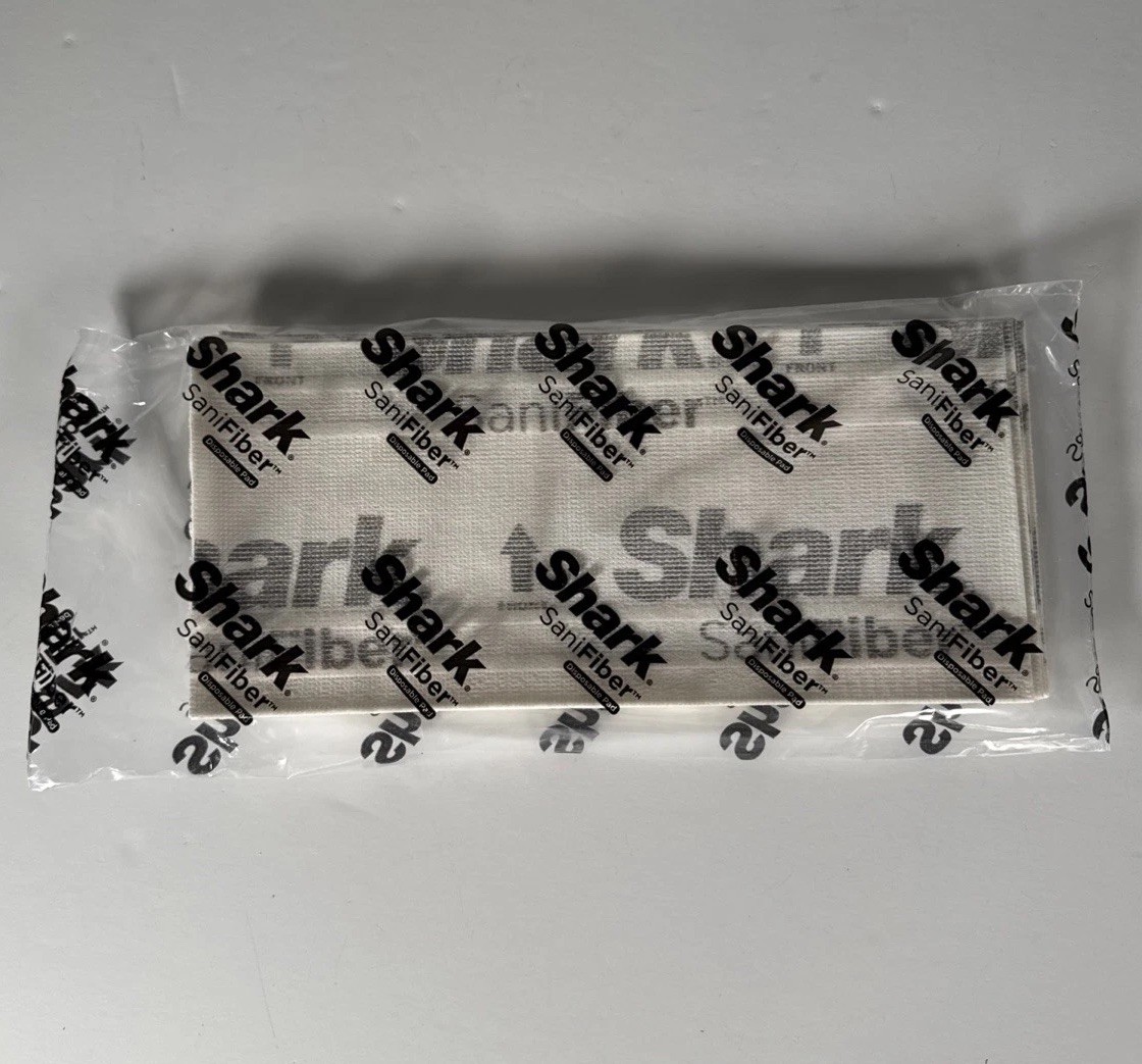 5pk Genuine Shark SaniFiber Pad Refills for Steam & Spray Mop - New Sealed gallery