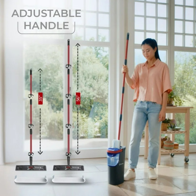 O-Cedar H2prO Flat Mop System gallery