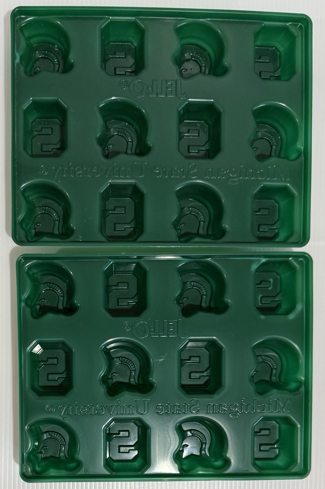 Michigan State University Jello (2) Shots Shooters Mold Candy NCAA Spartans MSU gallery