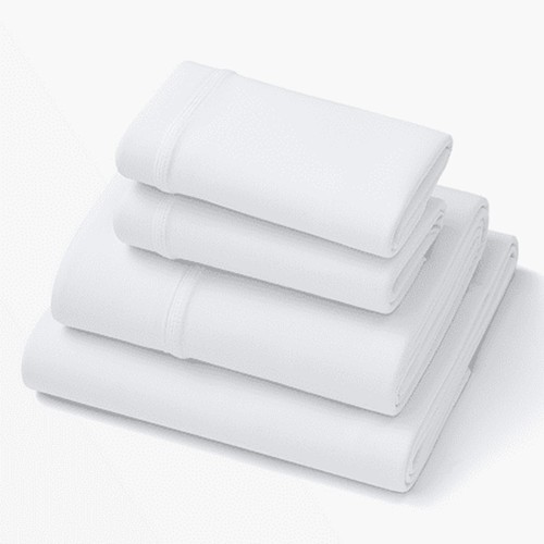 Purple SoftStretch Sheets Split King gallery