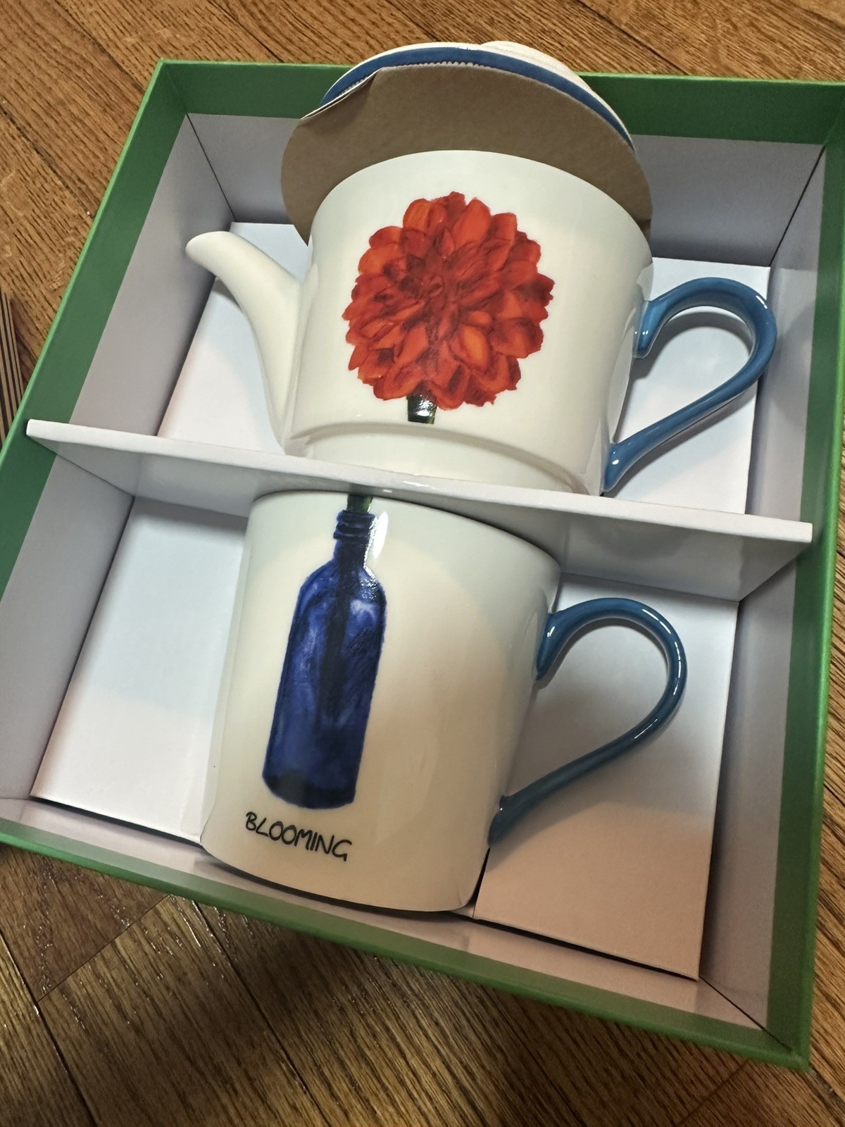 Brand New Spode Kit Kemp Doodles Design ‘Flower Power’ Tea Pot 2 Pint/1.1 L gallery