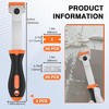 2 Pack Razor Blade Scraper Tool with 20 Metal & 20 Plastic Razor Blades, gallery