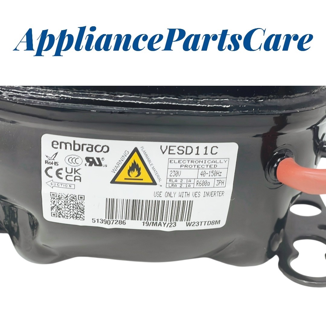 GE Refrigerator Compressor VESD11C gallery