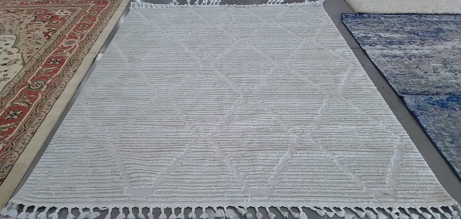 BEIGE 8'-0" x 10'-0" Back Stain Rug, Reduced Price 1172785996 MRK517C-8 gallery