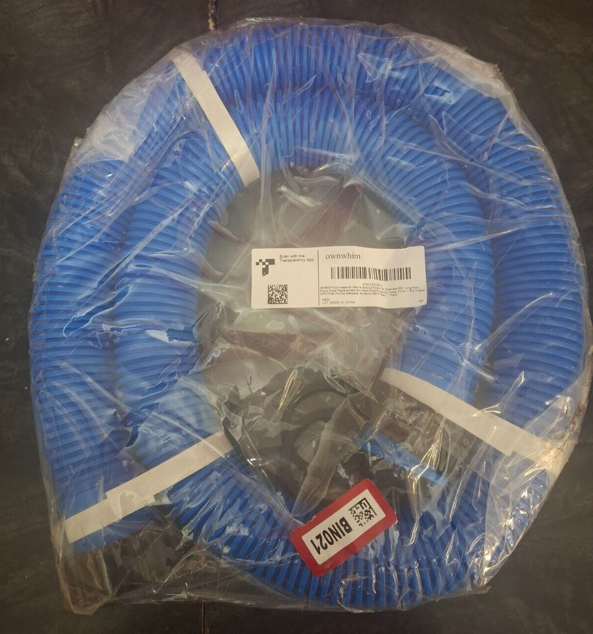 Intex Replacement Pool Hose 29060E Above Ground 1500GPH Pools 1.5" D x 59" L gallery