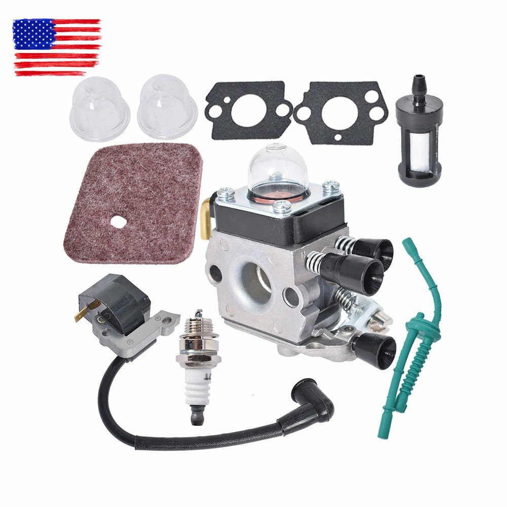Carburetor Ignition coil for STIHL FS55 FS38 FS55R KM55 FS45 FS46 TRIMMER Kit gallery