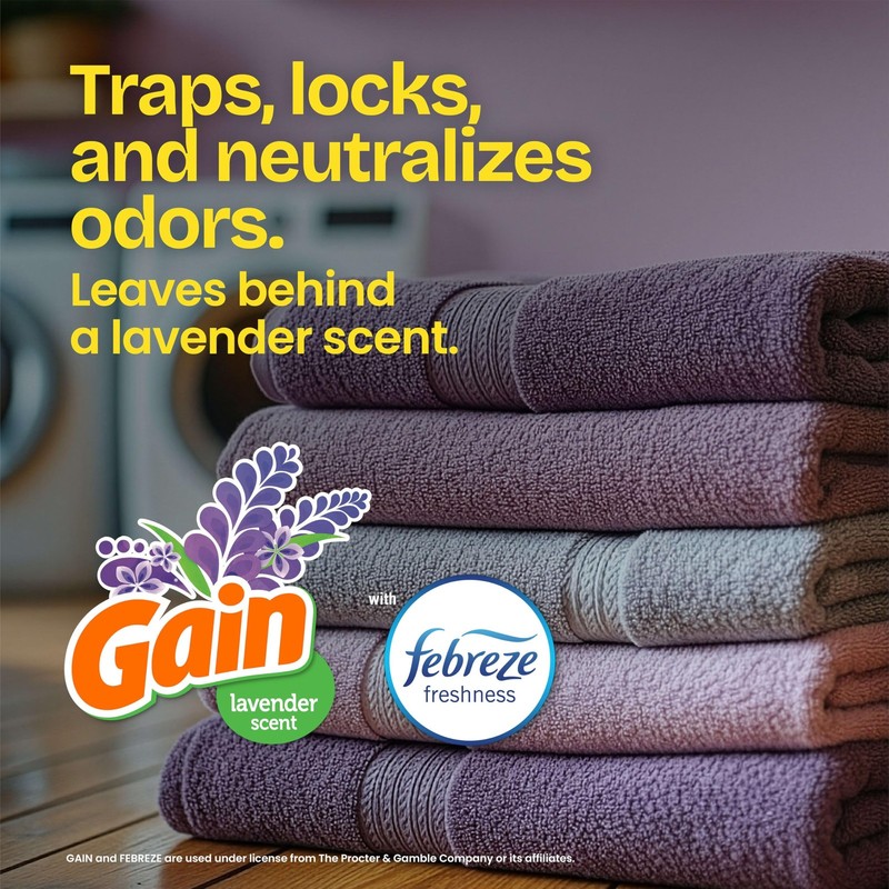 Glad ForceFlex Tall Kitchen Drawstring Trash Bags 13 Gal Gain Lavender 80 Ct gallery