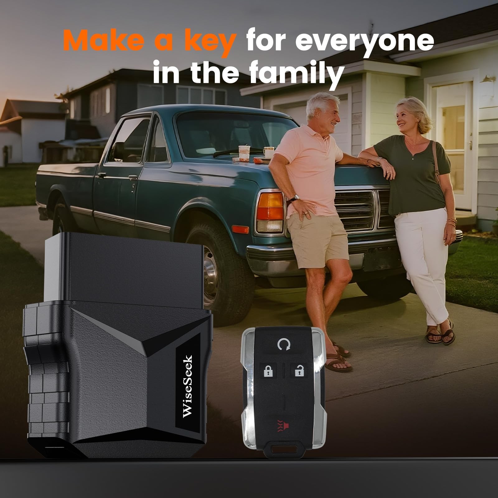 Replacement Key : OBD Remote Start DIY Entry Compatible with 2015-2021 Silverado gallery