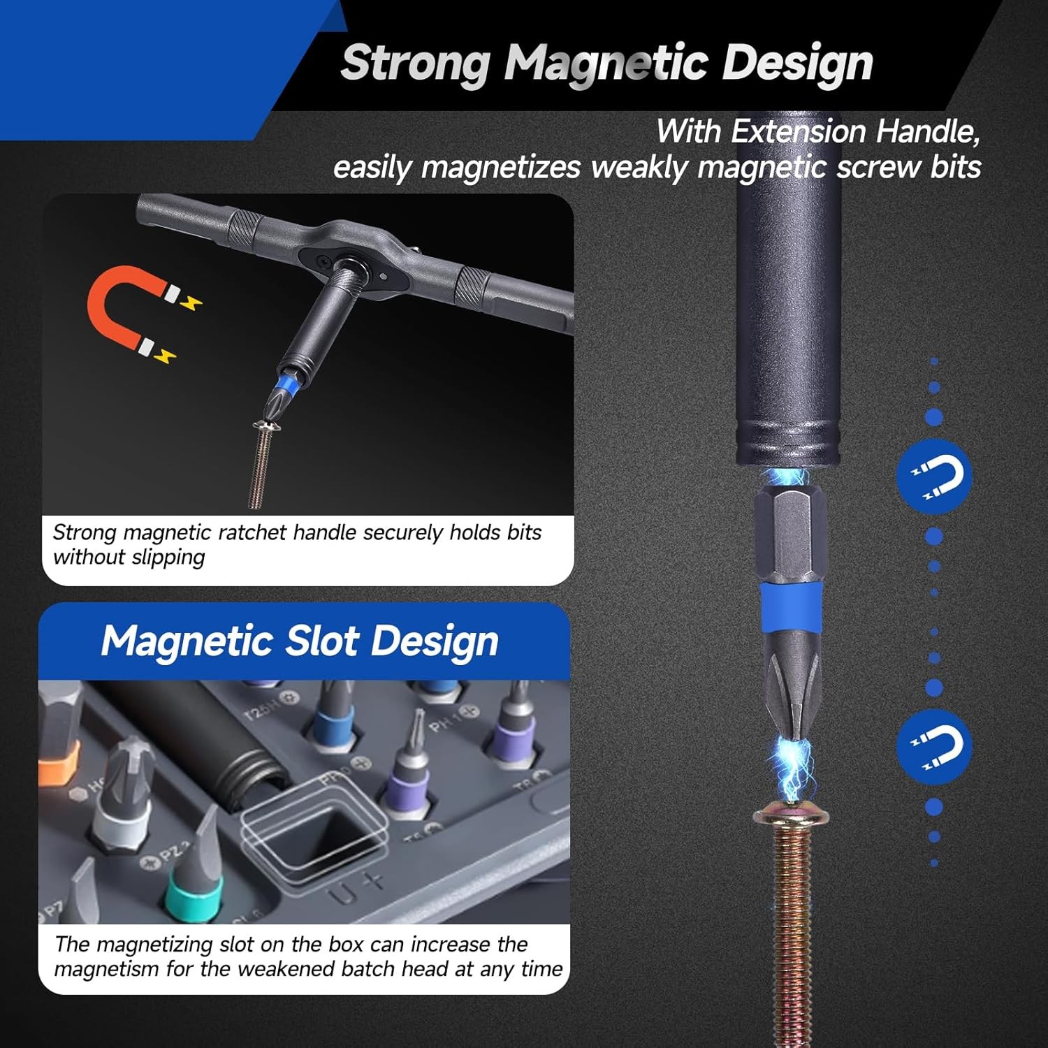 Fronnor 34 in 1 Ratcheting Handle Magnetic Screwdriver gallery