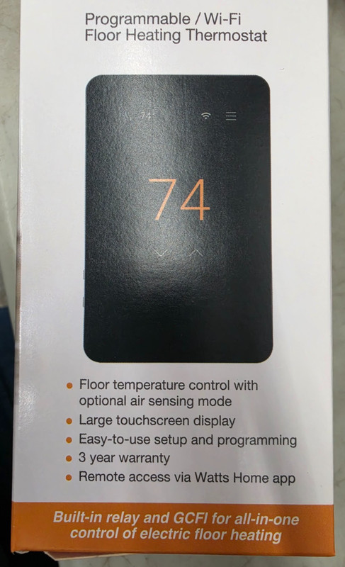 SunTouch SunStat CommandPlus Programmable WiFi Floor Heating Thermostat 1139-09 gallery